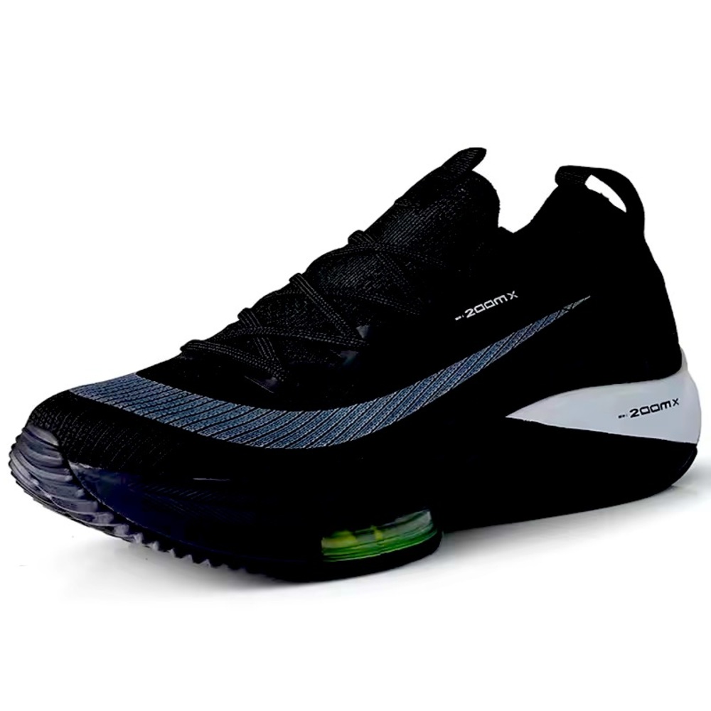 Black and Blue Athletic Sneakers